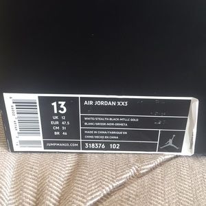 Air Jordan XX3 white/stealth Brand New